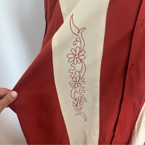 The Havenera Co. Vintage Style Men”s Embroidered Shirt. Size 2XL - Picture 2 of 4